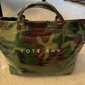 Camouflage Tote Bag - NWOT